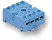 Sterowniki i przekaźniki - Gniazdo do serii 60.12 do szyny DIN 90-26SMA 9026SMA - miniaturka - grafika 1