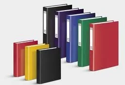 Vaupe Segregator ringowy 2R A4/4 różowy VS5728 - Segregatory - miniaturka - grafika 2