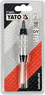 Yato ADAPTER KĄTOWY DO BITÓW 1/4" YT-04635 - Wkręty - miniaturka - grafika 5