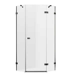 New Trendy EXK-3830 KABINA AVEXA GUNMETAL BRUSHED PI$90CIOKąTNA P 80x80x200 CZYSTE 6mm ACTIVE SHIELD - Kabiny prysznicowe - miniaturka - grafika 2