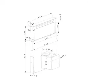 Klarstein Royal Flush Eco 90 Czarny (CGCH3-RoyalFlush90-E) - Okapy kuchenne - miniaturka - grafika 9