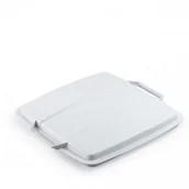 Pojemniki biurowe - Pokrywa do pojemnika 90l DURABIN LID szara 1800475050 DU1477-5 - miniaturka - grafika 1