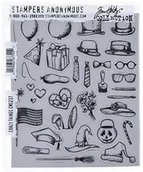 Scrapbooking - Unbekannt Tim Holtz Cling Stamps 7"X8.5"-Crazy Things CMS-LG-237 - miniaturka - grafika 1