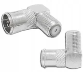 Akcesoria TV-SAT - przejście Space Gn. F/ Gn. Tv kątowe - miniaturka - grafika 1