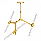 Lampy sufitowe - Step Into Design Sticks Wisząca Step Into Design ST-1001-6 gold - miniaturka - grafika 1