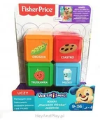 Klocki - Fisher Price Moje pierwsze słówka jedzenie - miniaturka - grafika 1