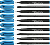 Cienkopisy - Schneider Topliner 967 cienkopis (grubość kreski 0,4 mm) 10 sztuk turkusowy P196714x10 - miniaturka - grafika 1