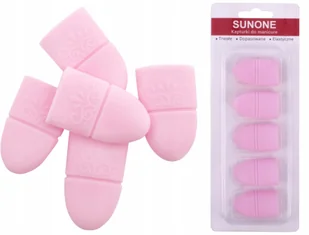Sunone Silikonowe klipsy do usuwania hybrydy 5szt - Akcesoria do paznokci - miniaturka - grafika 3