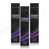 Pasty do zębów - Seysso Trójpak wybielających past do zębów Carbon Charcoal 3x75ml 2000003853 - miniaturka - grafika 1