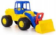 Jeździki dla dzieci - Wader Ogromny Traktor Ładowarka Olbrzym 92cm - miniaturka - grafika 1