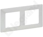 Klawisze i ramki - Legrand Ramka podwójna Valena Life 754142 perłowy - miniaturka - grafika 1