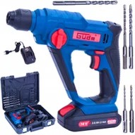 Wiertarki - MODECO Akumulatorowa Młotowiertarka 18V Zestaw Udarowa De - miniaturka - grafika 1