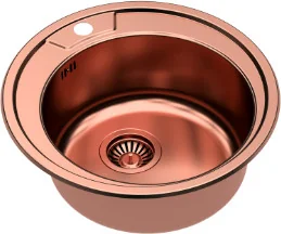 QUADRON CLINT 210 miedziany (HB7104PVDBSC1) HB7104PVDBSC1 - Zlewozmywaki - miniaturka - grafika 7