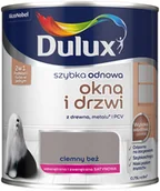 Farby olejne i specjalne - Dulux Szybka Odnowa Okna i drzwi ciemny beż 750 ml - miniaturka - grafika 1