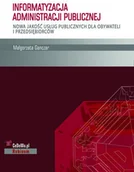 Grafika i DTP - Informatyzacja administracji publicznej - Małgorzata Ganczar - miniaturka - grafika 1