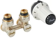 Głowice termostatyczne - SCHLOSSER Zestaw grzejnikowy kątowy z głowicą 602200009 - miniaturka - grafika 1