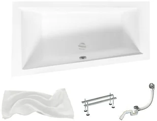 Besco Wanna 160x90 Intima Lewa + Syfon - Wanny - miniaturka - grafika 8