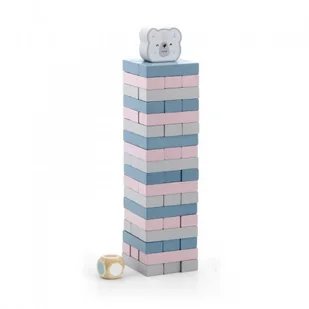 Viga Toys Drewniana gra Jenga Viga PolarB - Tablice dla dzieci - miniaturka - grafika 5