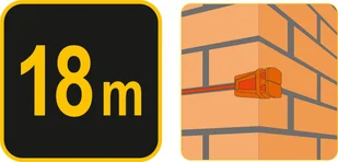 Vorel DWA UCHWYTY KĄTOWE DO LINKI MURARSKIEJ + 18 M LINKI 17430 ZYSKAJ RABAT 30 ZŁ 17430 - Narzędzia warsztatowe - miniaturka - grafika 5