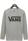 Bluzy dla chłopców - Vans bluza ęca BOYS CLASSIC CREW Cement Heather/Black - miniaturka - grafika 1