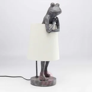 KARE Animal Frog lampa stołowa szara - Lampy stojące - miniaturka - grafika 4