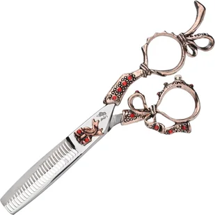 WOLF WOLF Degażówki fryzjerskie do strzyżenia włosów 6,0" NG-4-DEG-6,0 - Nożyczki fryzjerskie WOLF WOLF Degażówki fryzjerskie do strzyżenia włosów 6,0" NG-4-DEG-6,0 - Nożyczki fryzjerskie - miniaturka - grafika 3