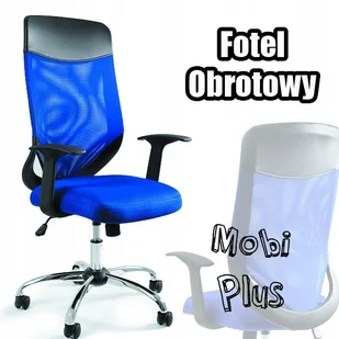 Fotel biurowy, krzesło biurowe Unique Fotel Mobi Plus - Fotele i krzesła biurowe - miniaturka - grafika 7