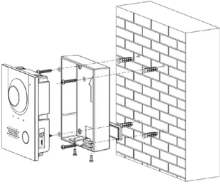 DAHUA Obudowa natynkowa VTM115 VTM115 - Akcesoria do domofonów i wideodomofonów - miniaturka - grafika 6
