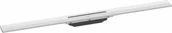 Odpływy liniowe - HANSGROHE 56045700 RainDrain Flex Element zewnętrzny odpływu 90 cm z możliwością przycięcia i do montażu w podłodze biały matowy - miniaturka - grafika 1