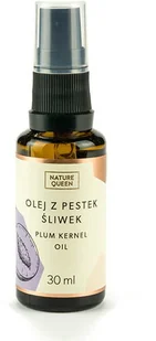 Nature Queen NATURE QUEEN Olej z pestek śliwek, 30 ml 5902610970542 - Olejki do ciała i włosów - miniaturka - grafika 4