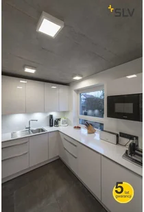 Spotline SLV SENSER 18 CW wewnętrzna oprawa ścienna i sufitowa natynkowa LED prostokątna biała 4000 K 1004705 - Lampy ścienne - miniaturka - grafika 4