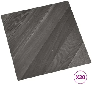 VidaXL Lumarko Samoprzylepne panele podłogowe, 20 szt., PVC, 1,86 m, w pasy! 330143 VidaXL - Panele podłogowe - miniaturka - grafika 2