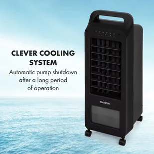 Klarstein Klarstein Cooler Rush, wentylator/chłodnica powietrza, 5,5 l, 45 W, pilot, 5 x pakiet lodowy ACO4-CoolerRushB - Klimatory - miniaturka - grafika 7