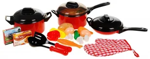 Akcesoria Kuchenne Garnki Patelnia Rękawica - Zabawki AGD - miniaturka - grafika 2