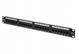 Digitus Patch panel 24-portowy UTP kat5e 19cal DN-91524U - Panele krosownicze - miniaturka - grafika 6