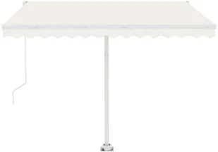 VidaXL Lumarko Automatycznie zwijana markiza, LED i czujnik wiatru, 350x250 cm 3068892 VidaXL - Markizy - miniaturka - grafika 40