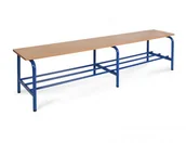 Meble do szkół i przedszkoli - Ławka korytarzowa szatniowa Jan niska 100 cm - miniaturka - grafika 1