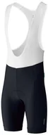 Akcesoria turystyczne - Shimano BIB Shorts Men black 2018 krótkie bibs świetlicy, czarny, m ECWPAGSRS11ML3 - miniaturka - grafika 1