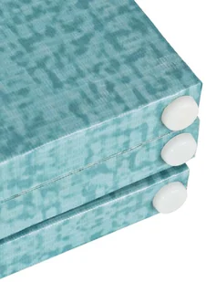 vidaXL Składany parawan, 160x180 cm, niebieski z motylem - Parawany - miniaturka - grafika 5