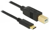 Kable USB - Delock Kabel USB-C - USB-B 3 m - miniaturka - grafika 1