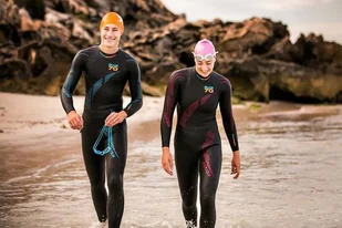 Blueseventy Pianka triathlonowa FUSION 2021 męska - Pływanie - miniaturka - grafika 4