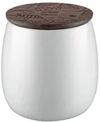 Odświeżacze powietrza - Alessi HMM świeca zapachowa S, białe wys. 9 cm,  8,5 cm, 25 CL miękkich owoców, figowa i drewno nuty - miniaturka - grafika 1