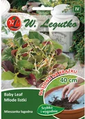 Nasiona i cebule - Legutko Mieszanka łagodna Baby Leaf krążek - miniaturka - grafika 1