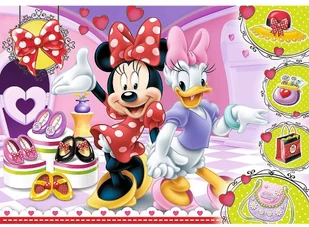 Trefl Puzzle 100 Glitter Minnie i błyskotki - Puzzle - miniaturka - grafika 3