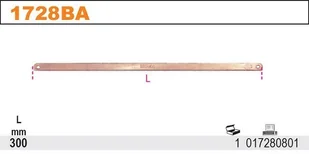 Beta BRZESZCZOT DO OPRAWEK 1727BA NIEISKRZĄCY 1728BA - Narzędzia warsztatowe - miniaturka - grafika 2