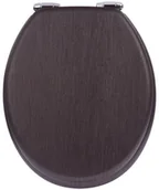 Deski sedesowe - AWD Interior Deska WC WENGE wolnoopadająca - miniaturka - grafika 1