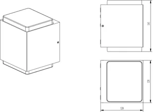 CMD Kinkiet zewnętrzny LED 9031, up and down - Lampy ogrodowe - miniaturka - grafika 5