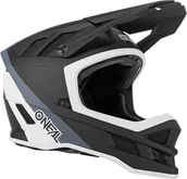 Kaski rowerowe - O'Neal O'Neal Blade Hyperlite Helmet, czarny/biały L | 59-60cm 2022 Kaski Fullface i Downhill 0452-104 - miniaturka - grafika 1
