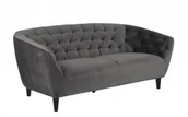 Sofy i kanapy - Actona Sofa Ria 191 cm ciemny szary 72641 - miniaturka - grafika 1
