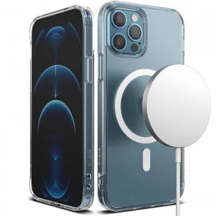 RINGKE Etui Fusion Magnetic MagSafe iPhone 12/ 12 Pro, przezroczyste matowe - Etui i futerały do telefonów - miniaturka - grafika 2